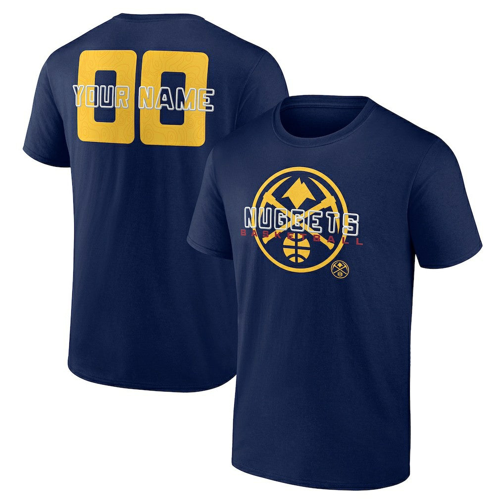 NBA Denver Nuggets Stellar Personalized Name & Number T-Shirt sale
