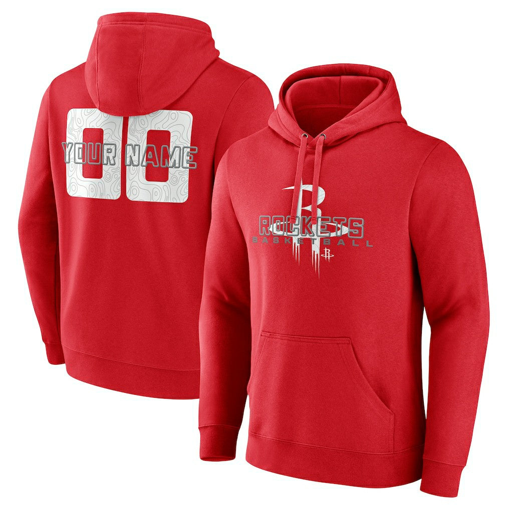 NBA Houston Rockets Stellar Personalized Name & Number Pullover Hoodie