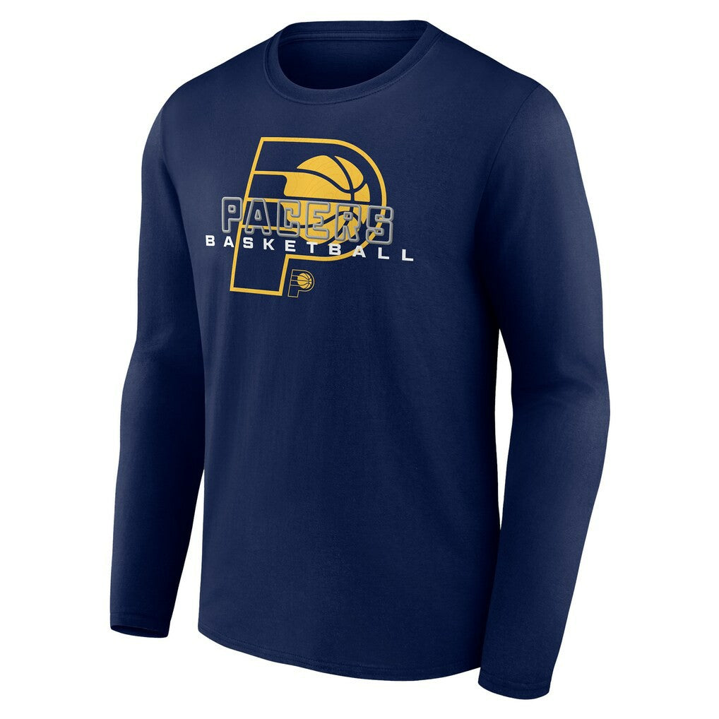 NBA Indiana Pacers Stellar Personalized Name & Number Long Sleeve T-Shirt