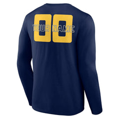 NBA Indiana Pacers Stellar Personalized Name & Number Long Sleeve T-Shirt