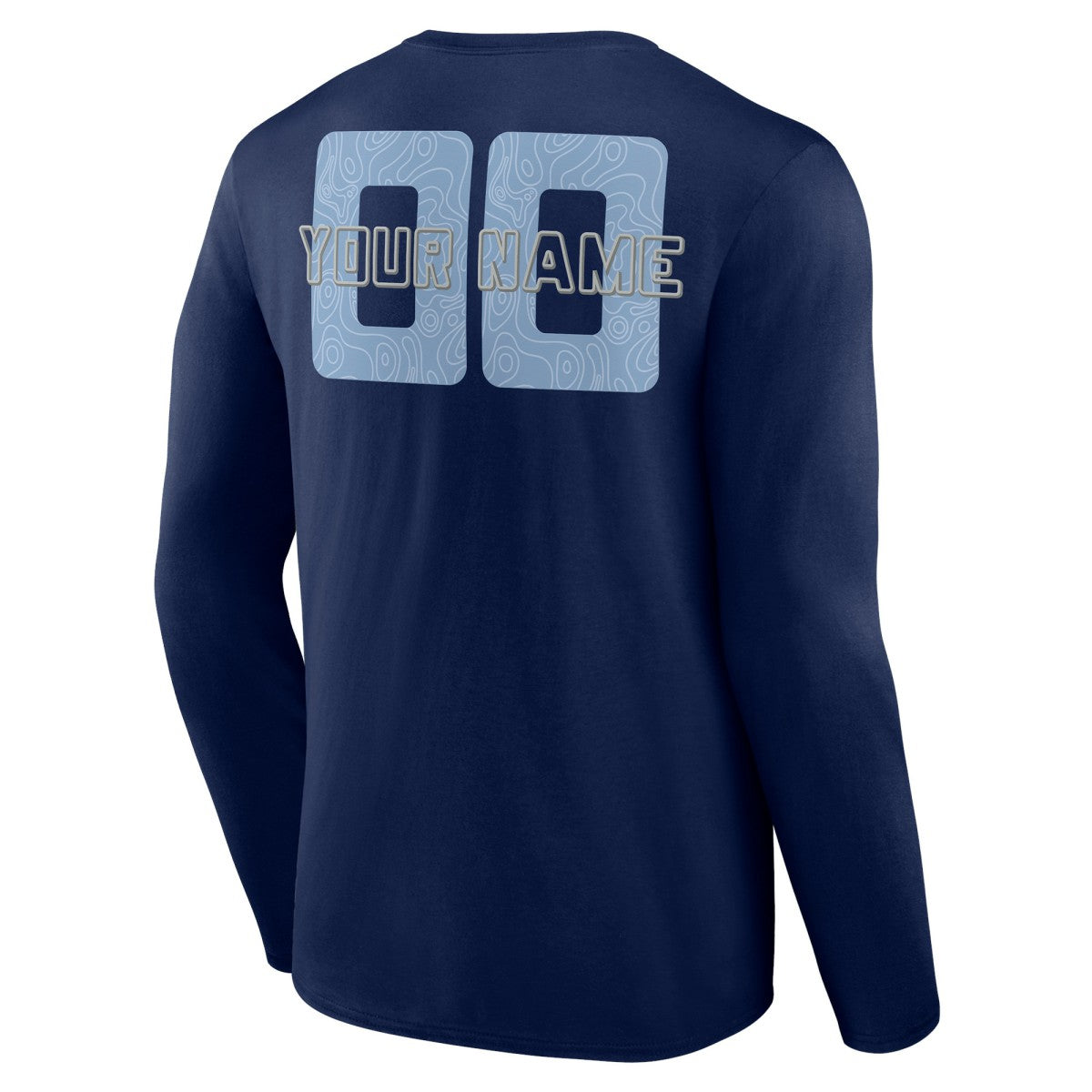 NBA Memphis Grizzlies Stellar Personalized Name & Number Long Sleeve T-Shirt
