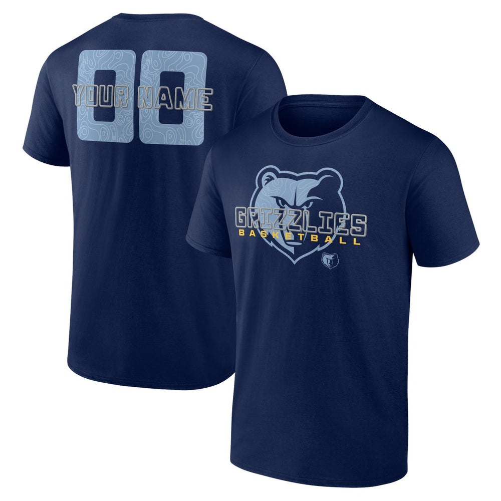 NBA Memphis Grizzlies Stellar Personalized Name & Number T-Shirt