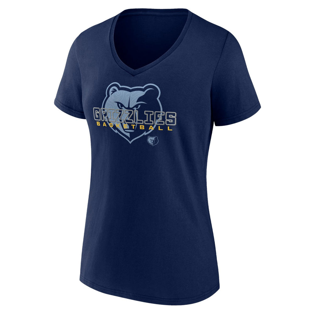 NBA Memphis Grizzlies Women's Stellar Personalized Name & Number V-Neck T-Shirt