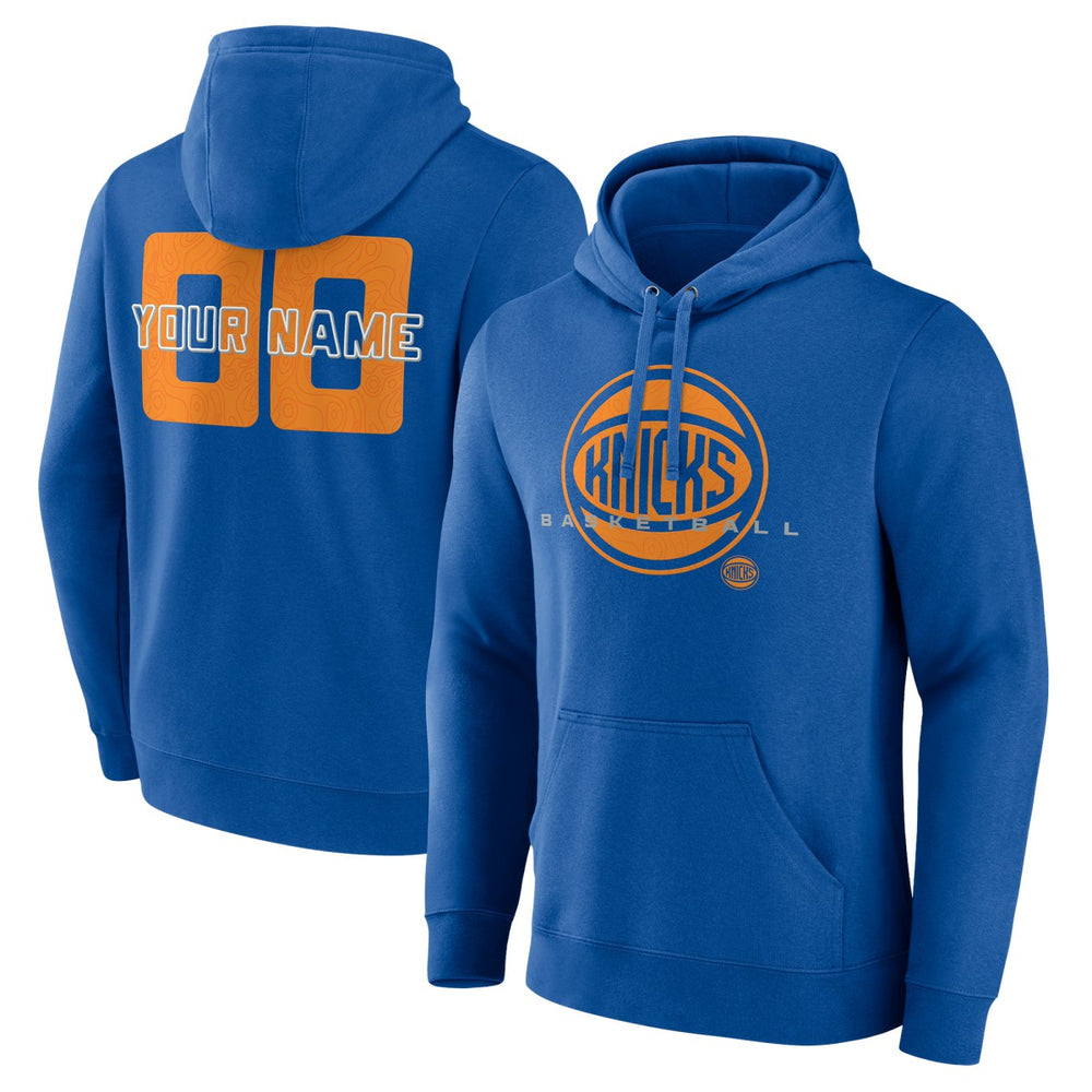 NBA New York Knicks Stellar Personalized Name & Number Pullover Hoodie
