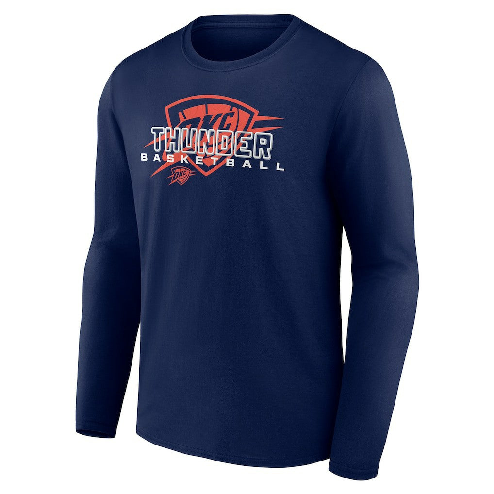 NBA Oklahoma City Thunder Stellar Personalized Name & Number Long Sleeve T-Shirt