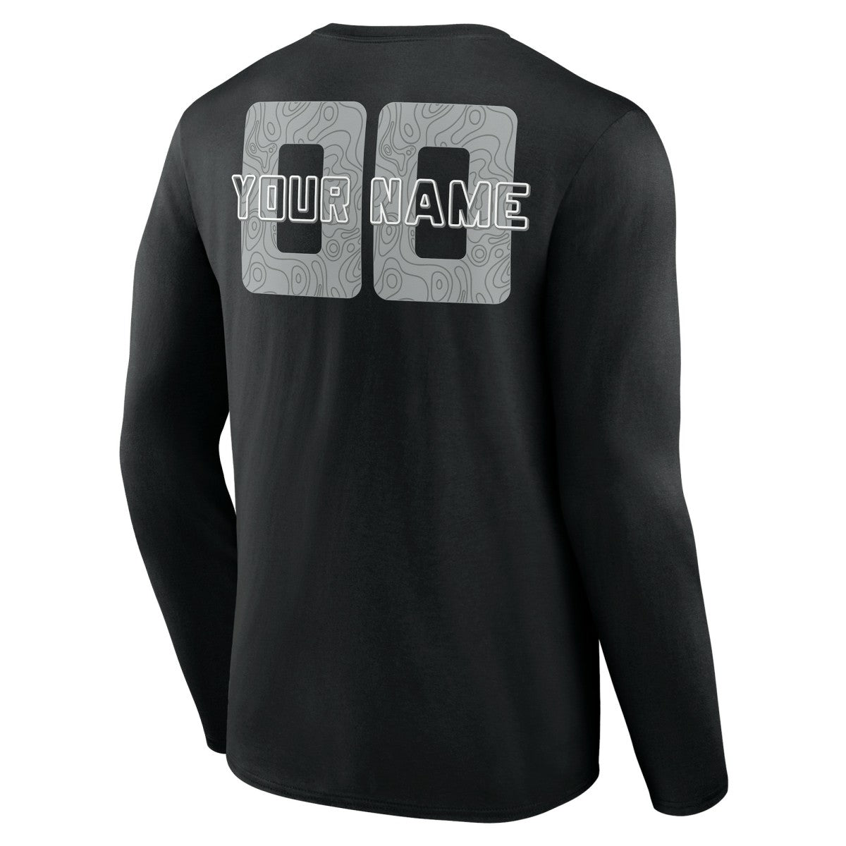 NBA San Antonio Spurs Stellar Personalized Name & Number Long Sleeve T-Shirt