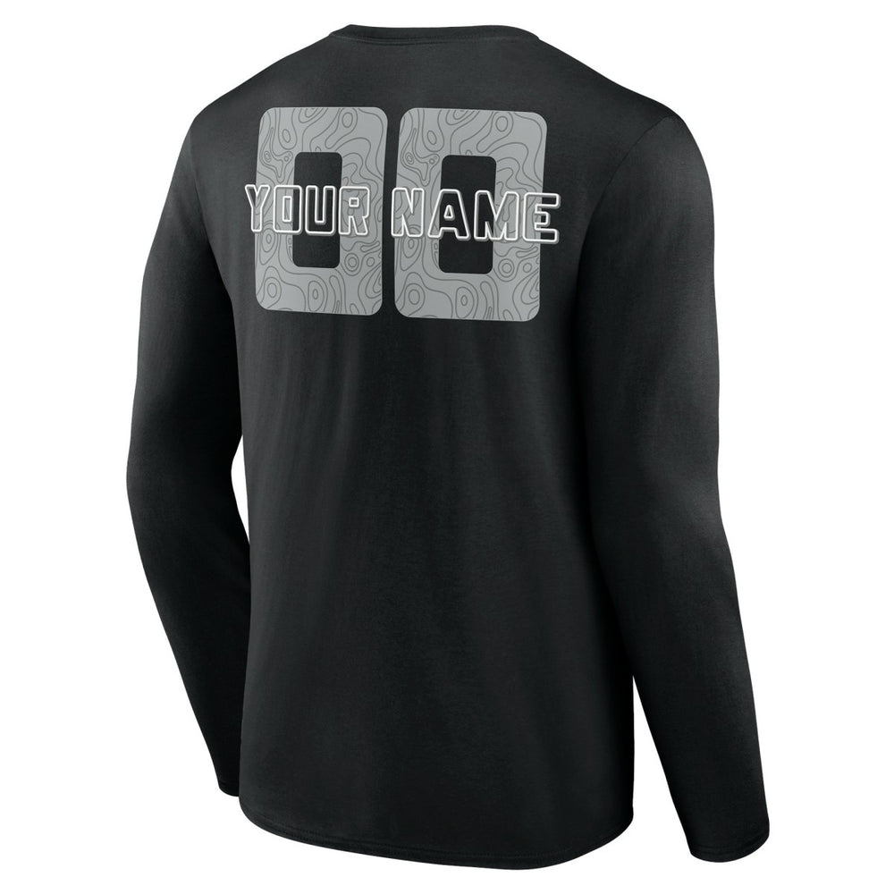 NBA San Antonio Spurs Stellar Personalized Name & Number Long Sleeve T-Shirt