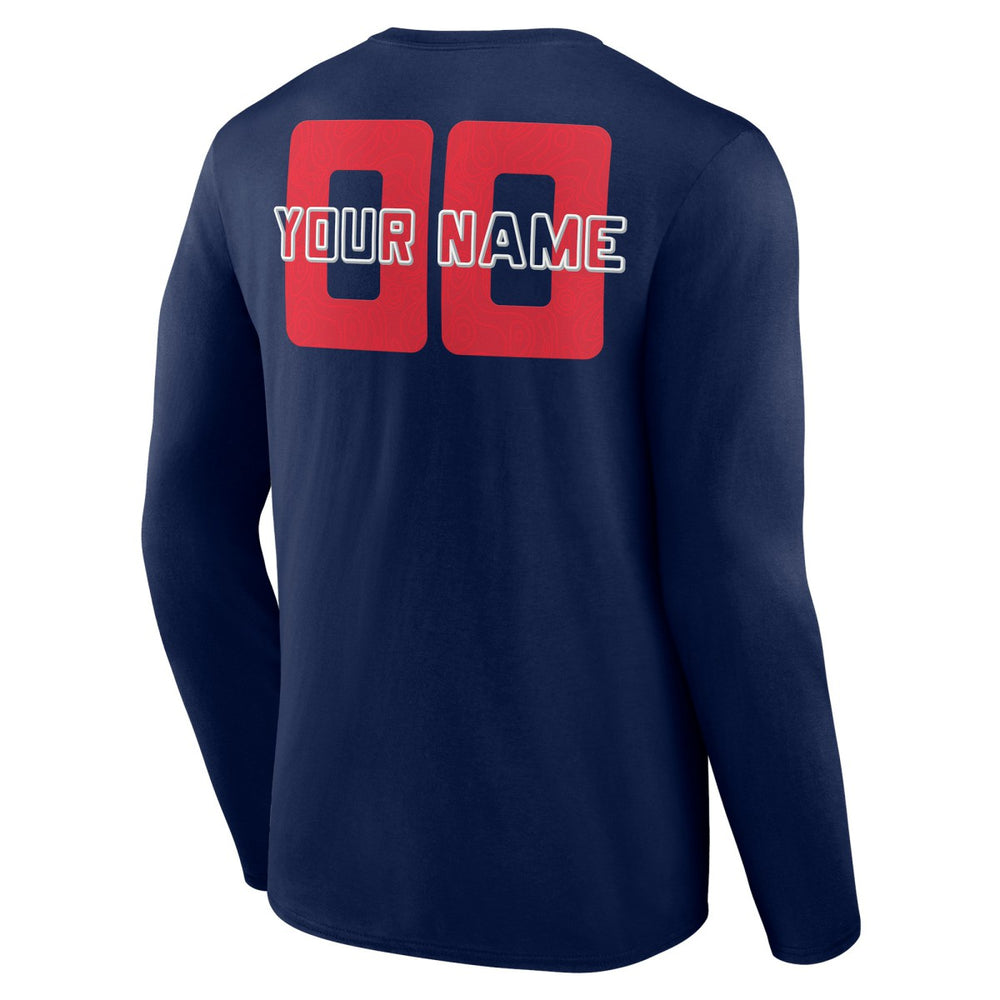 NBA Washington Wizards Stellar Personalized Name & Number Long Sleeve T-Shirt