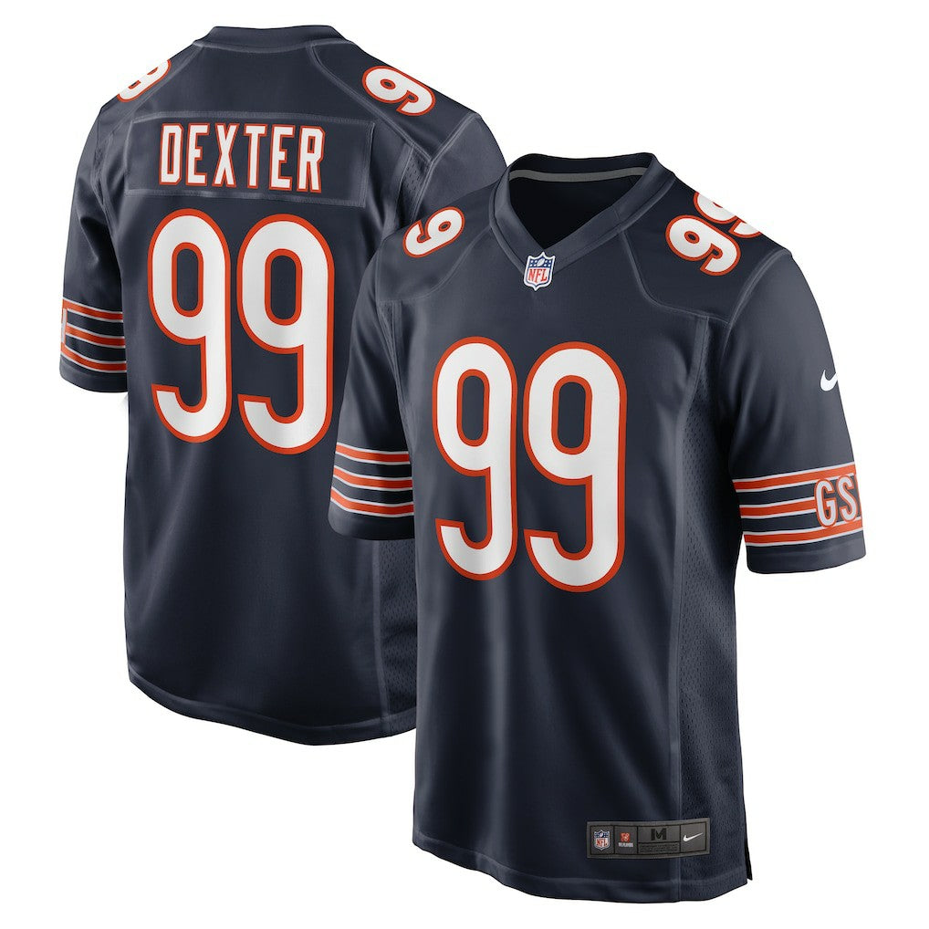 Gervon Dexter Sr  Team Game Jersey - Chicago Bears