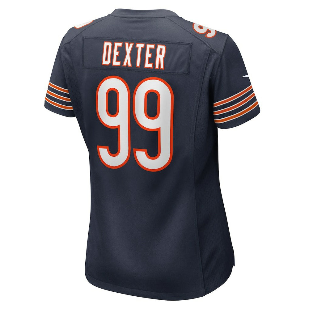 Gervon Dexter Sr  Women's Team Game Jersey - Chicago Bears
