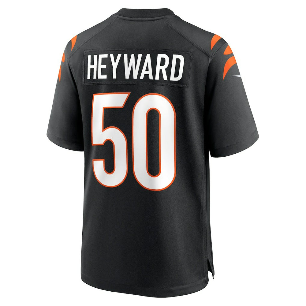Shaka Heyward  Team Game Jersey - Cincinnati Bengals