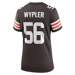 Luke Wypler  Women's Team Game Jersey - Cleveland Browns