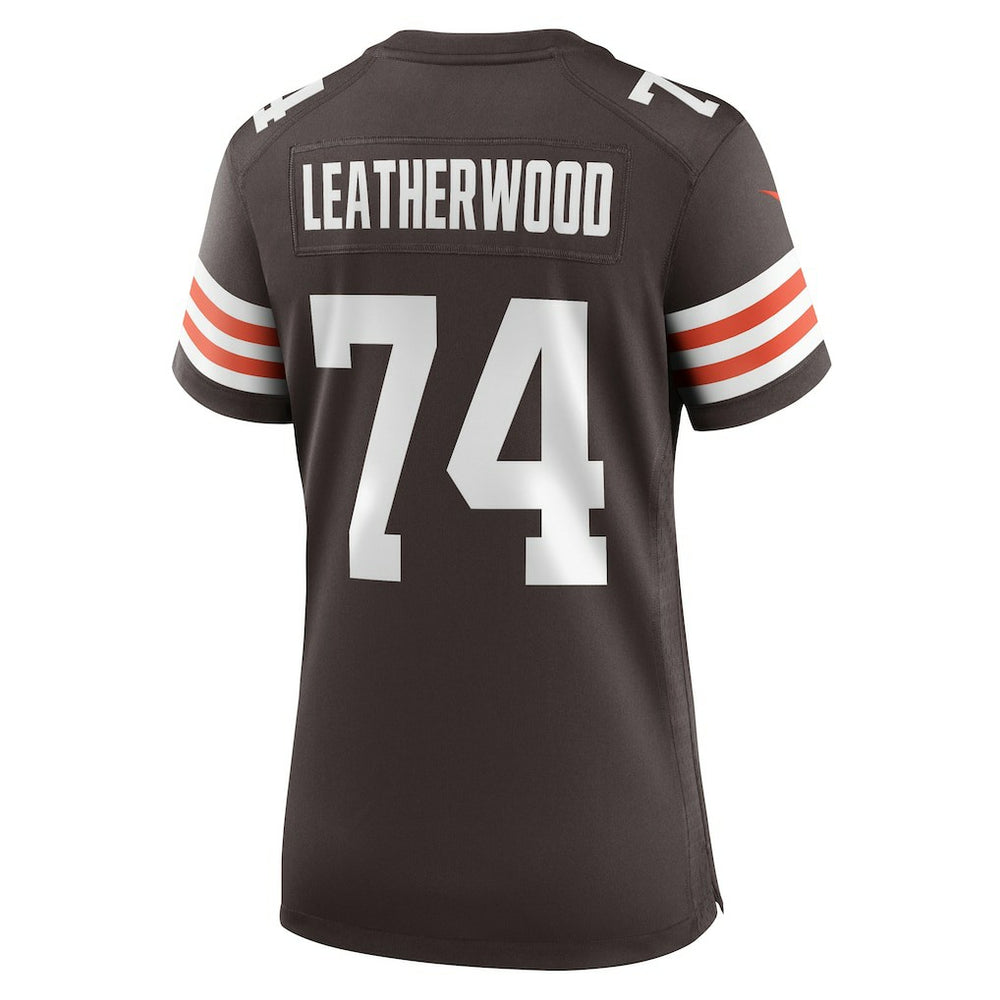 Alex Leatherwood  Women's Team Game Jersey - Cleveland Browns