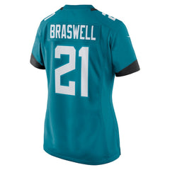 Christian Braswell  Women's Team Game Jersey - Jacksonville Jaguars
