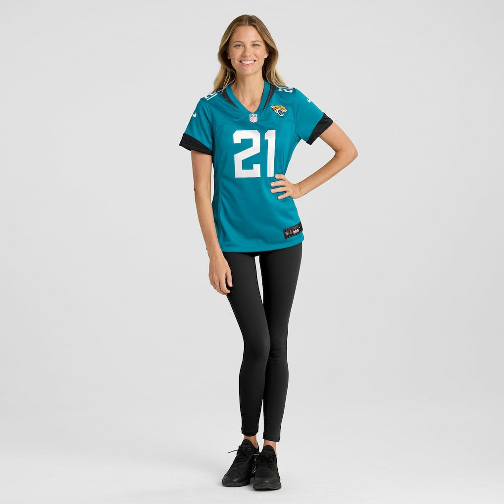 Christian Braswell  Women's Team Game Jersey - Jacksonville Jaguars