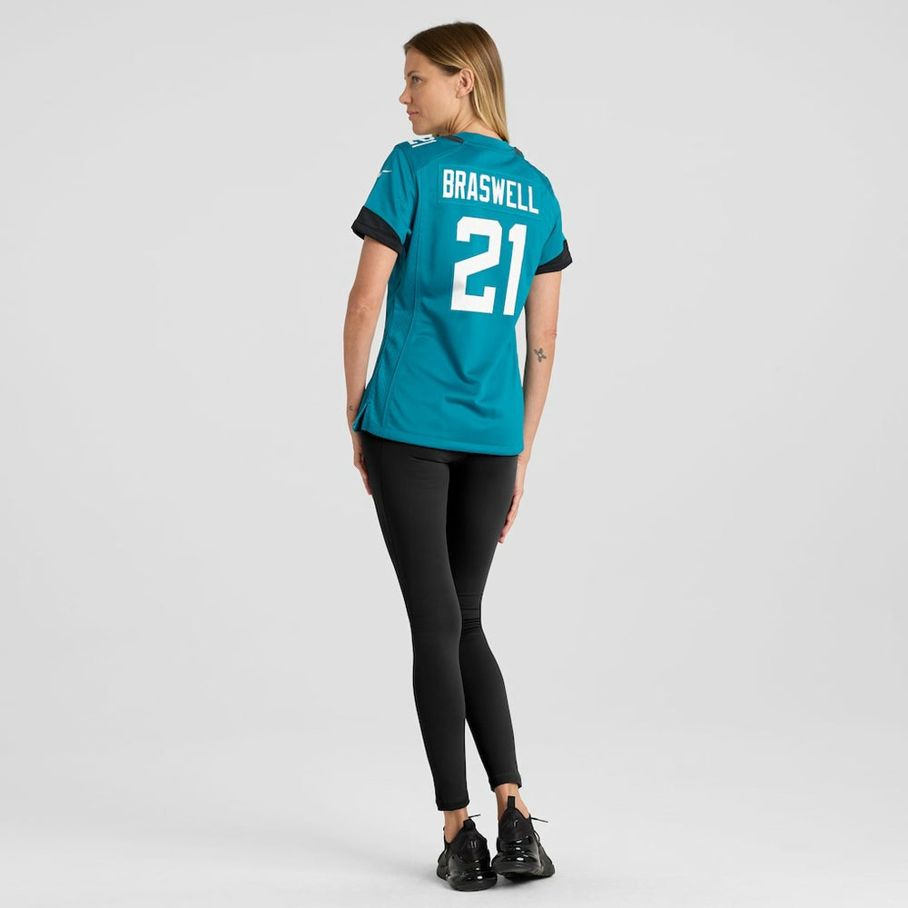 Christian Braswell  Women's Team Game Jersey - Jacksonville Jaguars