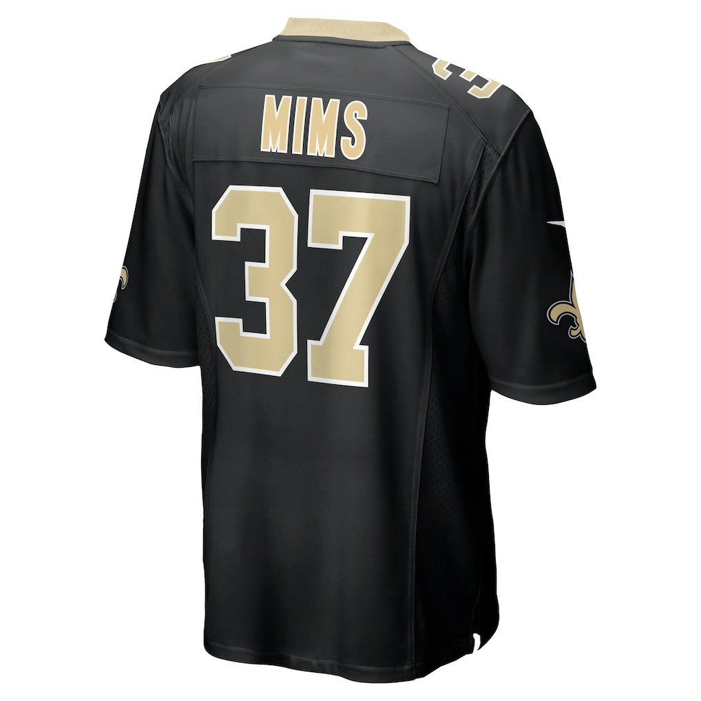 Jordan Mims  Team Game Jersey - New Orleans Saints