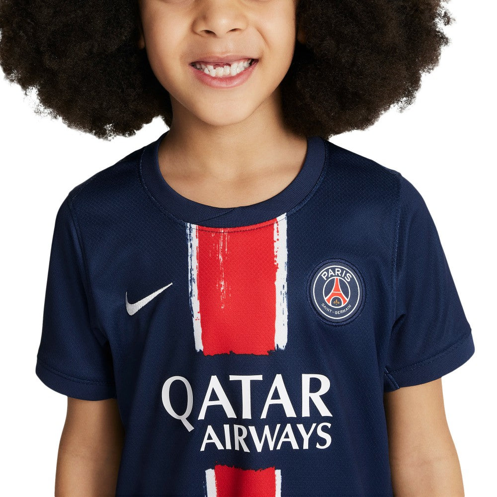 Paris Saint-Germain Preschool 2024/25 Home Replica Stadium Kit Set - Nike Navy