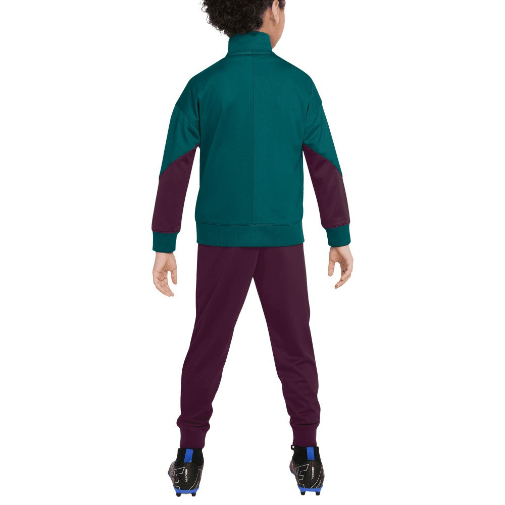 Paris Saint-Germain Preschool 2024/25 Strike Full-Zip Track Suit - Nike Teal/Burgundy