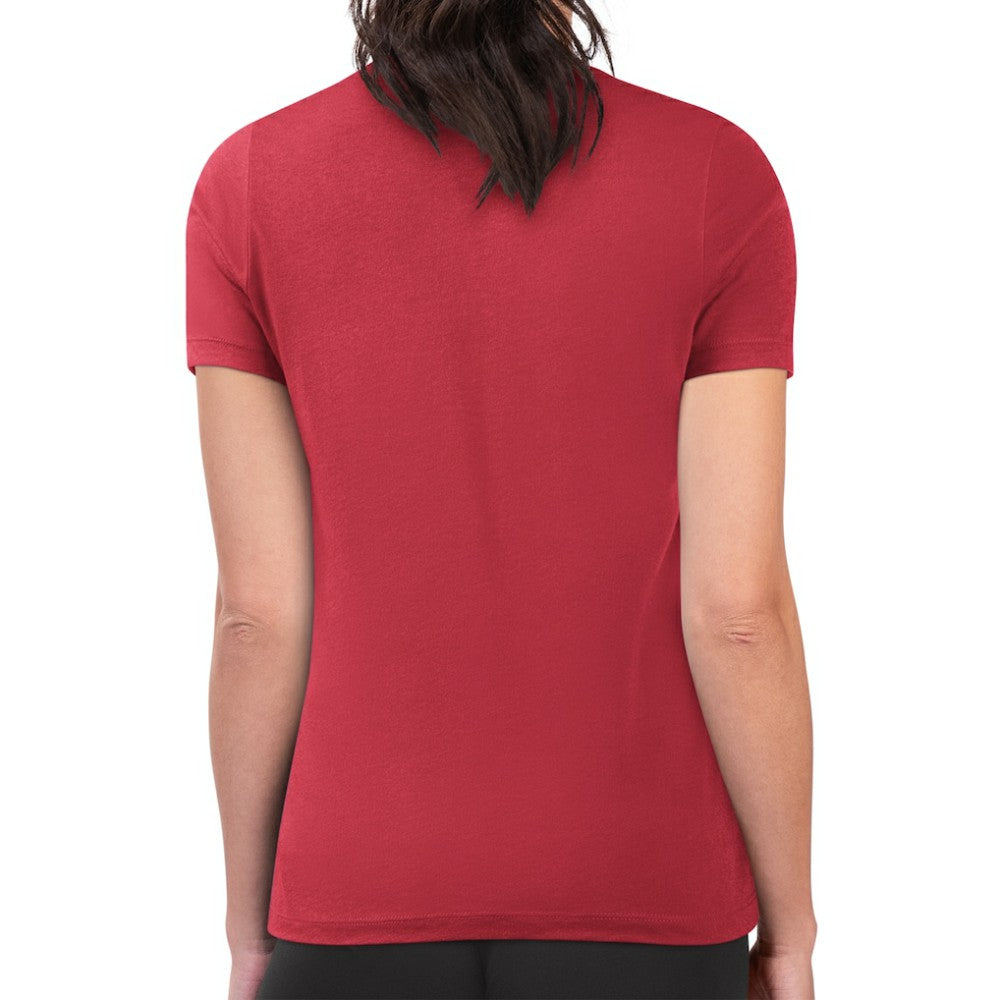 MLB St. Louis Cardinals G-III 4Her by Carl Banks Women's Super-Slim Fit Lightweight Love Graphic Team T-Shirt