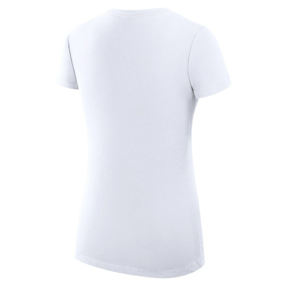 MLB San Diego Padres G-III 4Her by Carl Banks Women's Super-Slim Fit Lightweight Love Graphic Team V-Neck T-Shirt