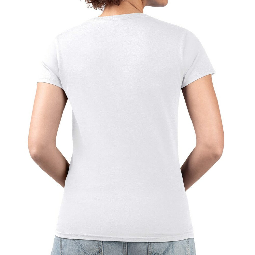 MLB San Diego Padres G-III 4Her by Carl Banks Women's Super-Slim Fit Lightweight Love Graphic Team V-Neck T-Shirt