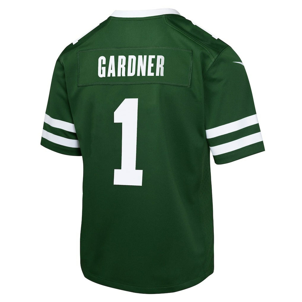 Ahmad Sauce Gardner  Youth Game Jersey - New York Jets