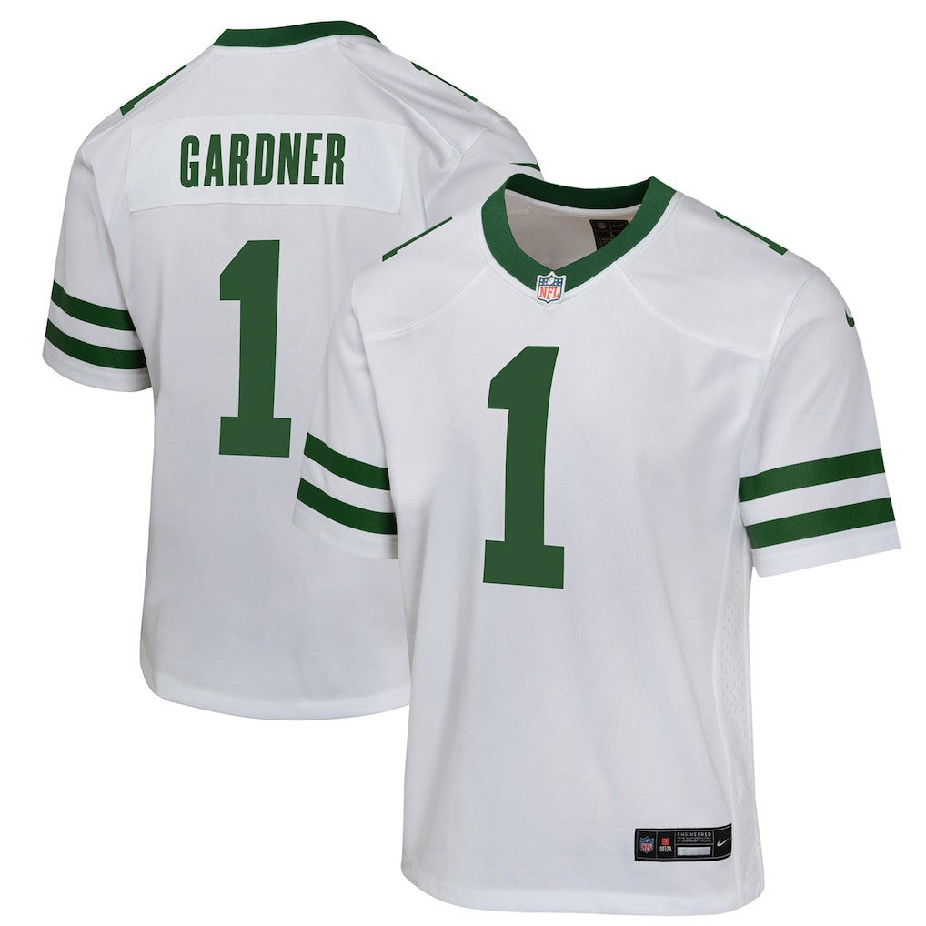 Ahmad Sauce Gardner  Youth Game Jersey - New York Jets