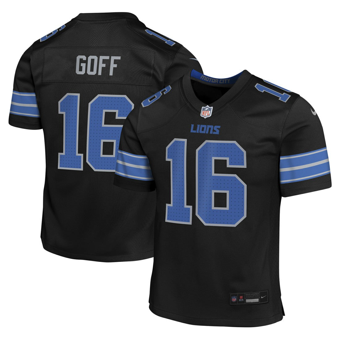 Jared Goff  Youth Game Jersey - Detroit Lions