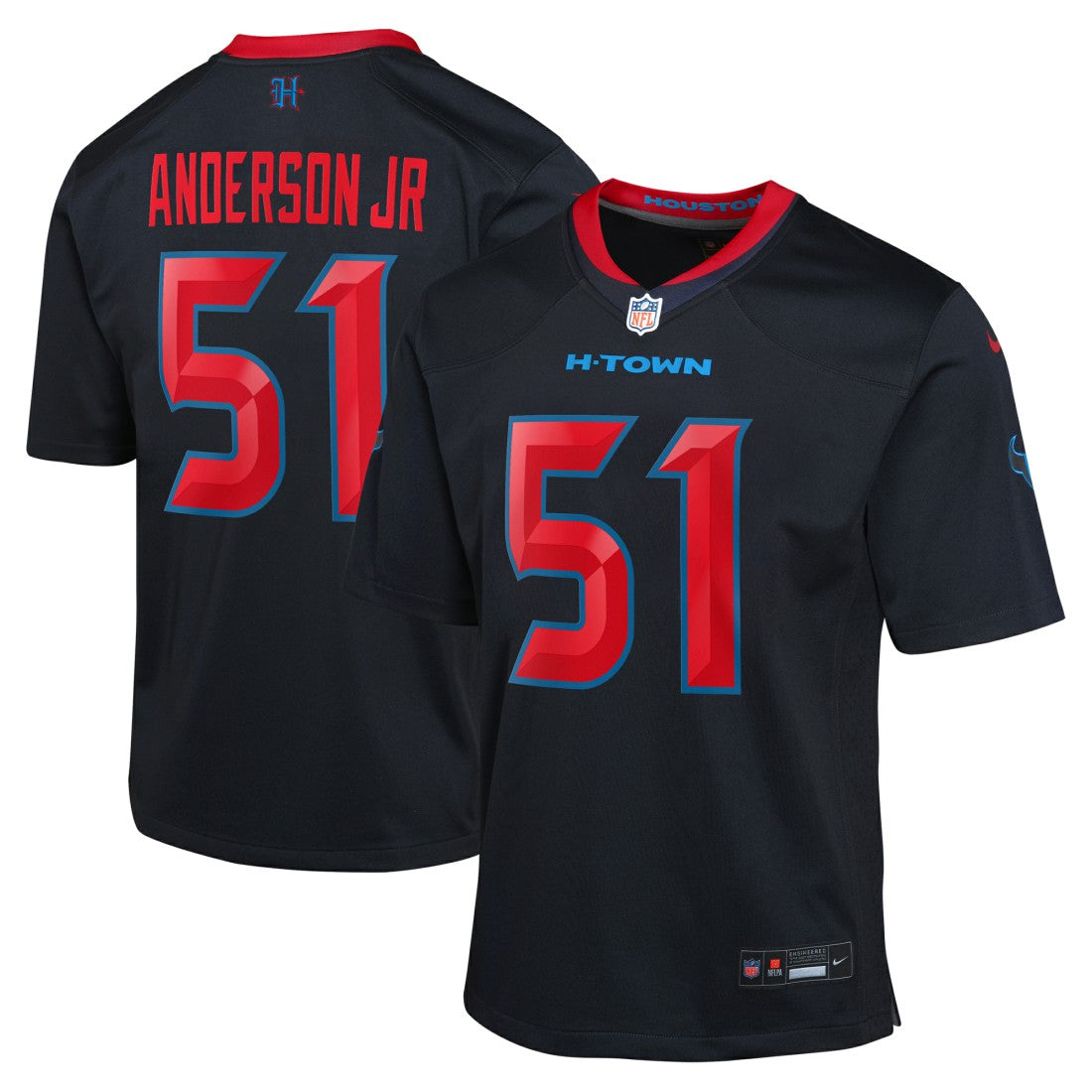 Will Anderson Jr.  Youth Game Jersey - Houston Texans