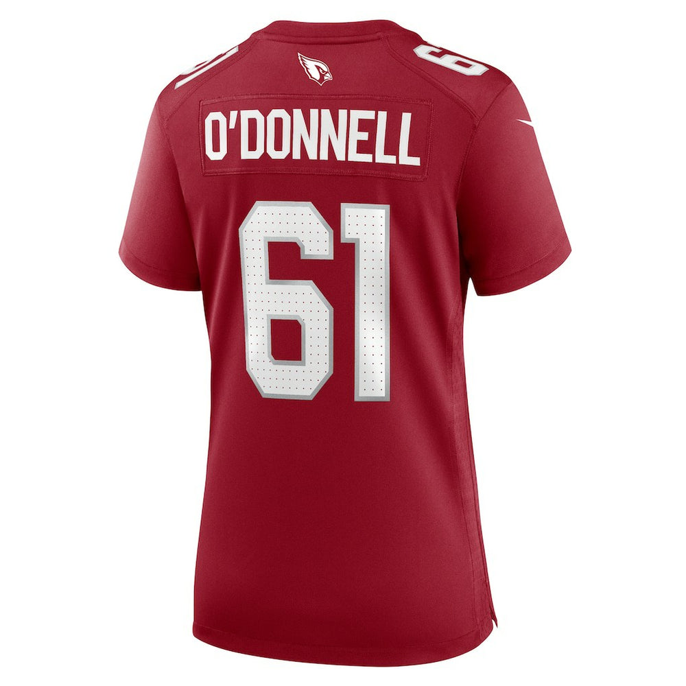 Carter O'Donnell  Women's Team Game Jersey - Arizona Cardinals