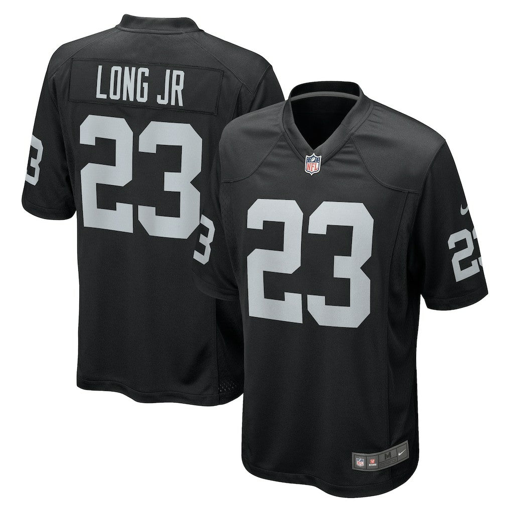David Long Jr.  Team Game Jersey - Las Vegas Raiders