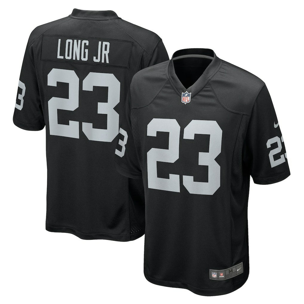 David Long Jr.  Team Game Jersey - Las Vegas Raiders