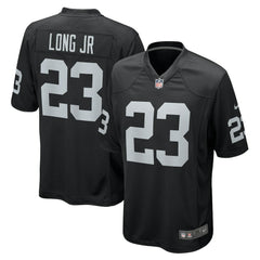 David Long Jr.  Team Game Jersey - Las Vegas Raiders