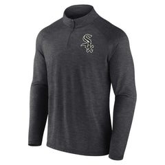 MLB Chicago White Sox Profile Big & Tall Raglan Quarter-Zip Top