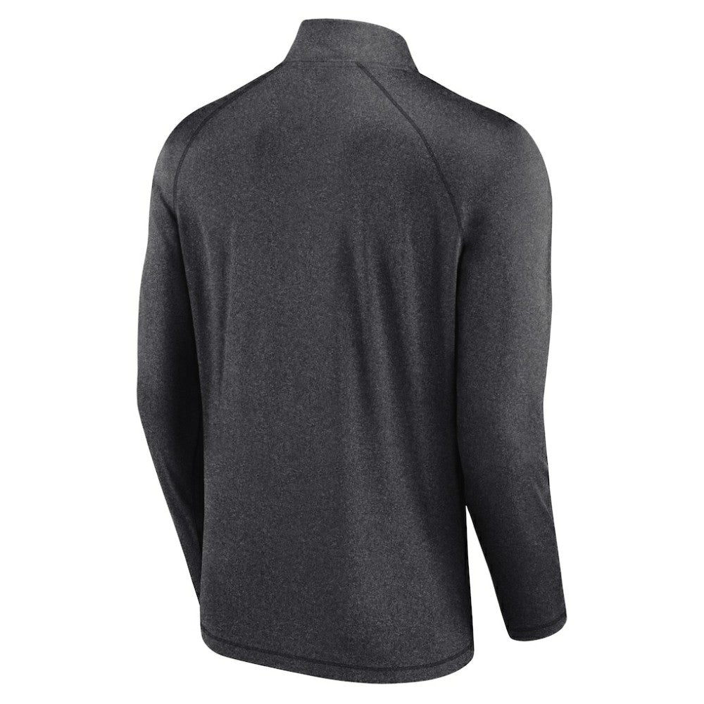 MLB Chicago White Sox Profile Big & Tall Raglan Quarter-Zip Top