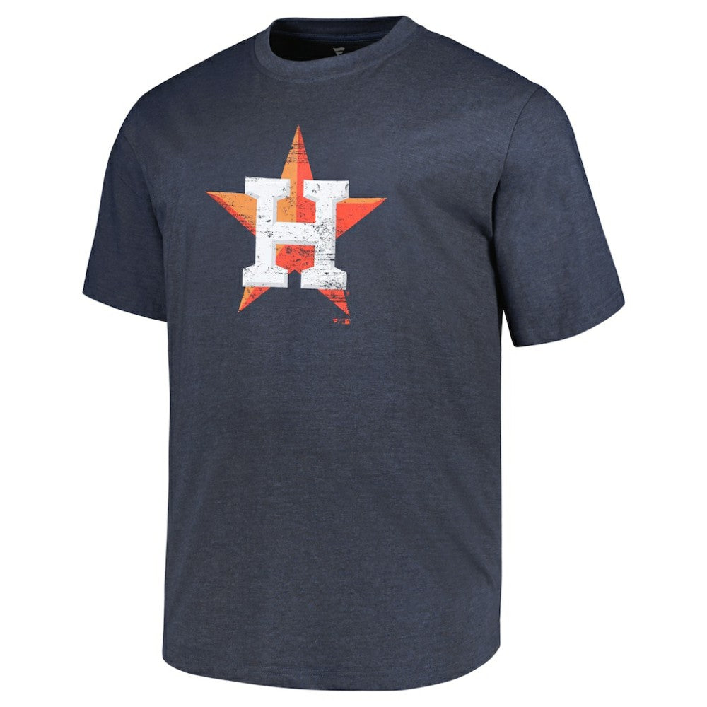 MLB Houston Astros Profile Big & Tall Weathered Logo T-Shirt