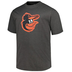 MLB Baltimore Orioles Profile Big & Tall Weathered Logo T-Shirt