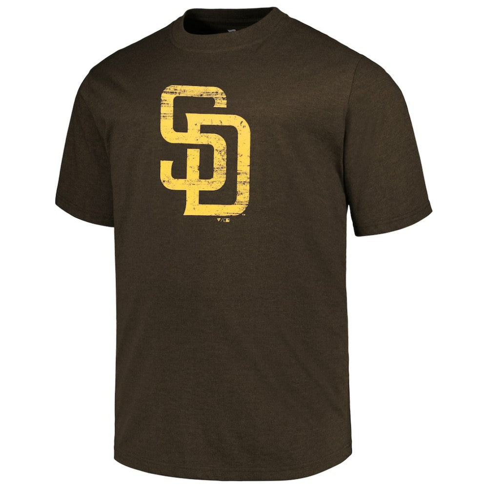 MLB San Diego Padres Profile Big & Tall Weathered Logo T-Shirt