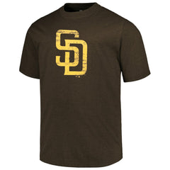 MLB San Diego Padres Profile Big & Tall Weathered Logo T-Shirt