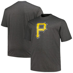 MLB Pittsburgh Pirates Profile Big & Tall Weathered Logo T-Shirt
