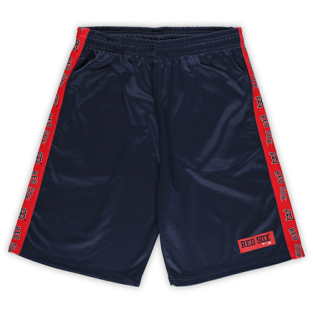 MLB Boston Red Sox Profile Big & Tall Fleece Shorts