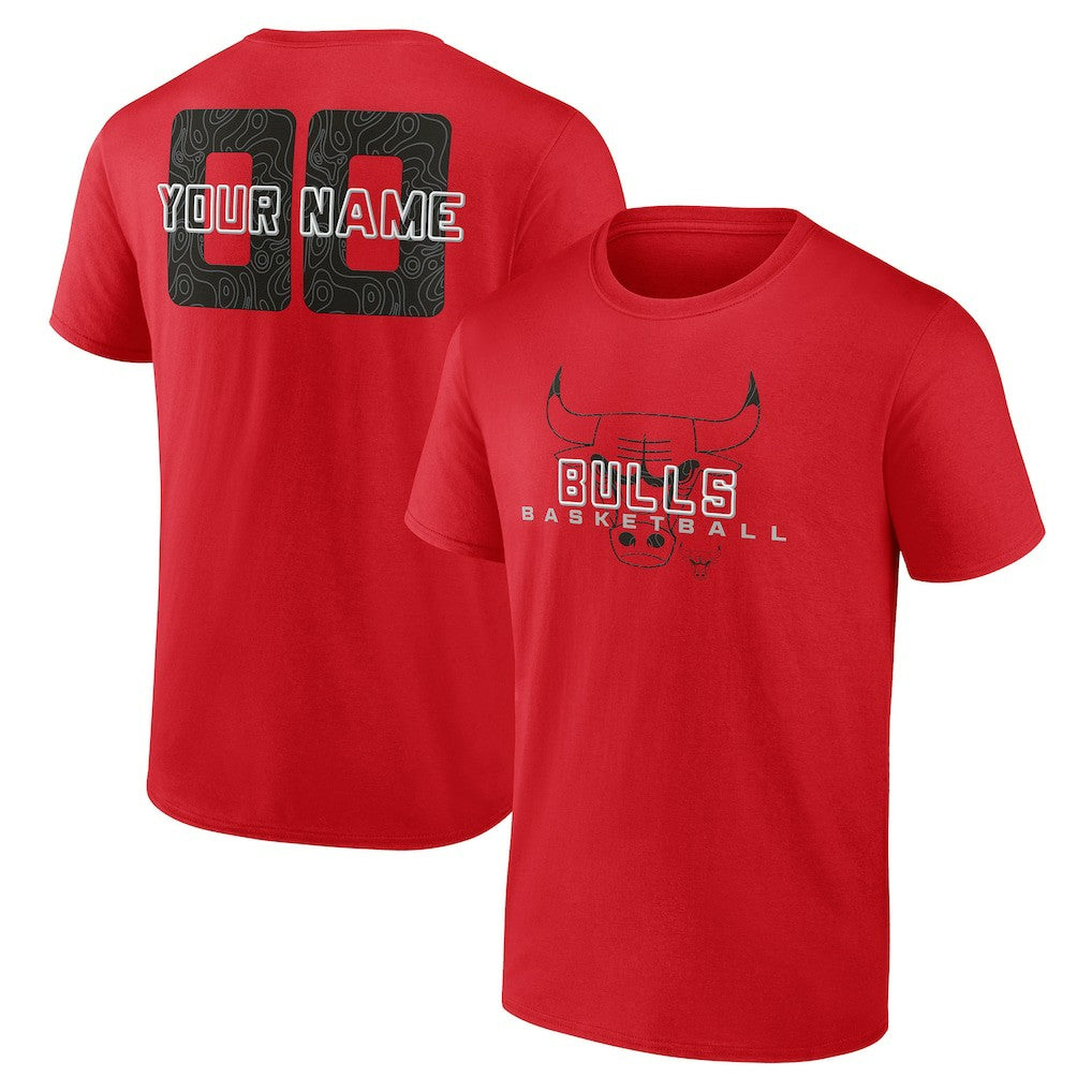 NBA Chicago Bulls Stellar Personalized Name & Number T-Shirt sale