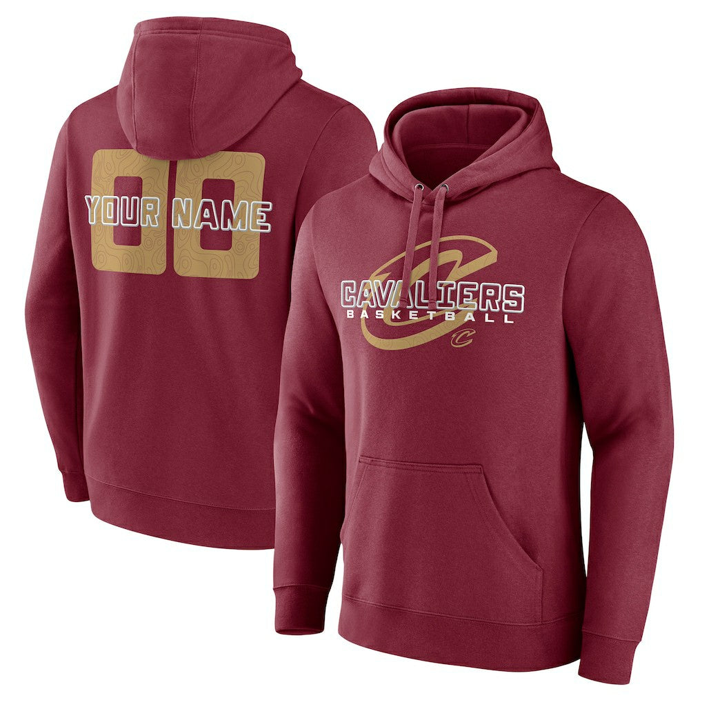 NBA Cleveland Cavaliers Stellar Personalized Name & Number Pullover Hoodie sale
