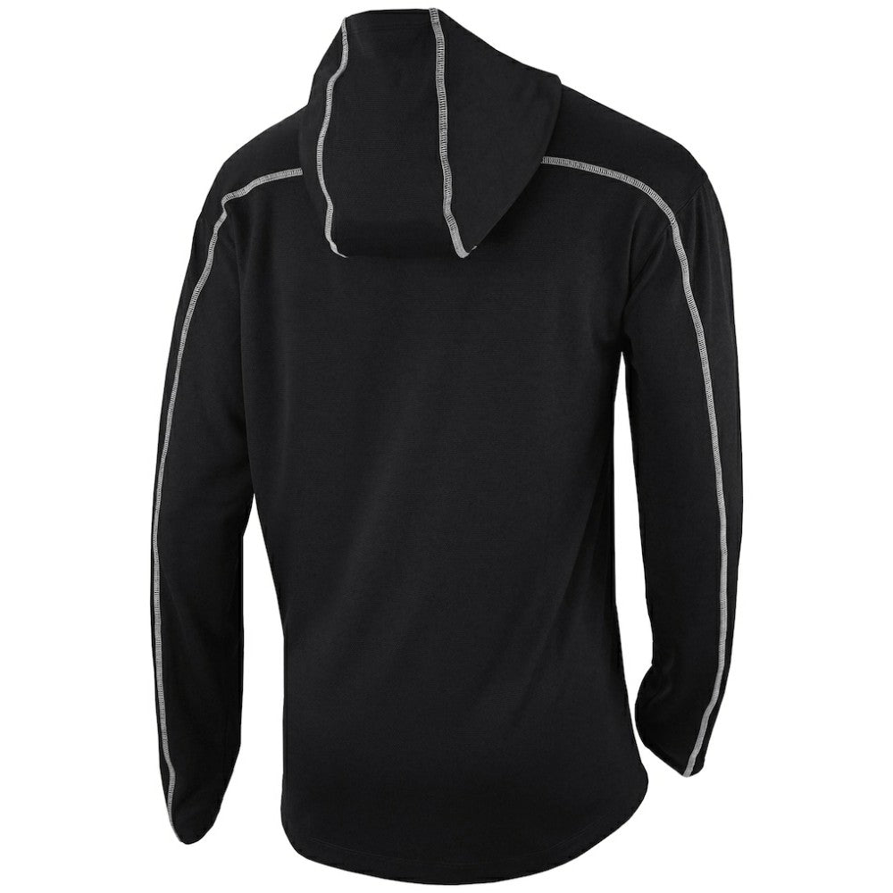 NHL Black Los Angeles Kings Columbia Omni-Wick Shotgun Long Sleeve Hoodie T-Shirt