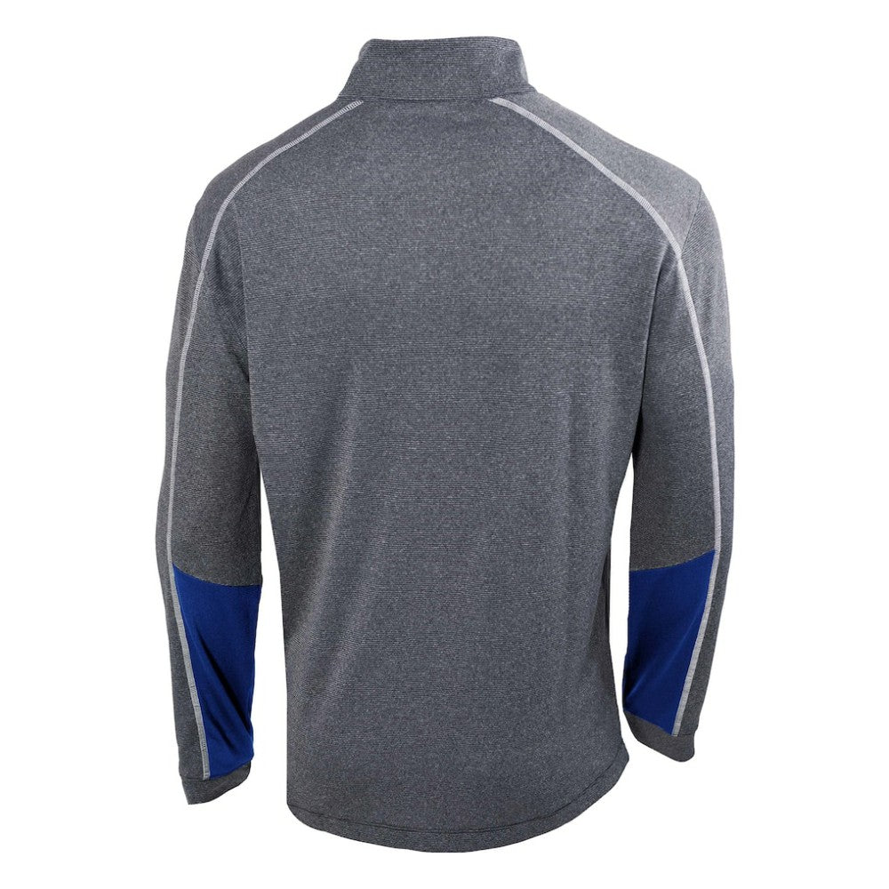 NHL Gray/Blue Buffalo Sabres Columbia Omni-Wick Shotgun 2.0 Quarter-Zip Pullover Top