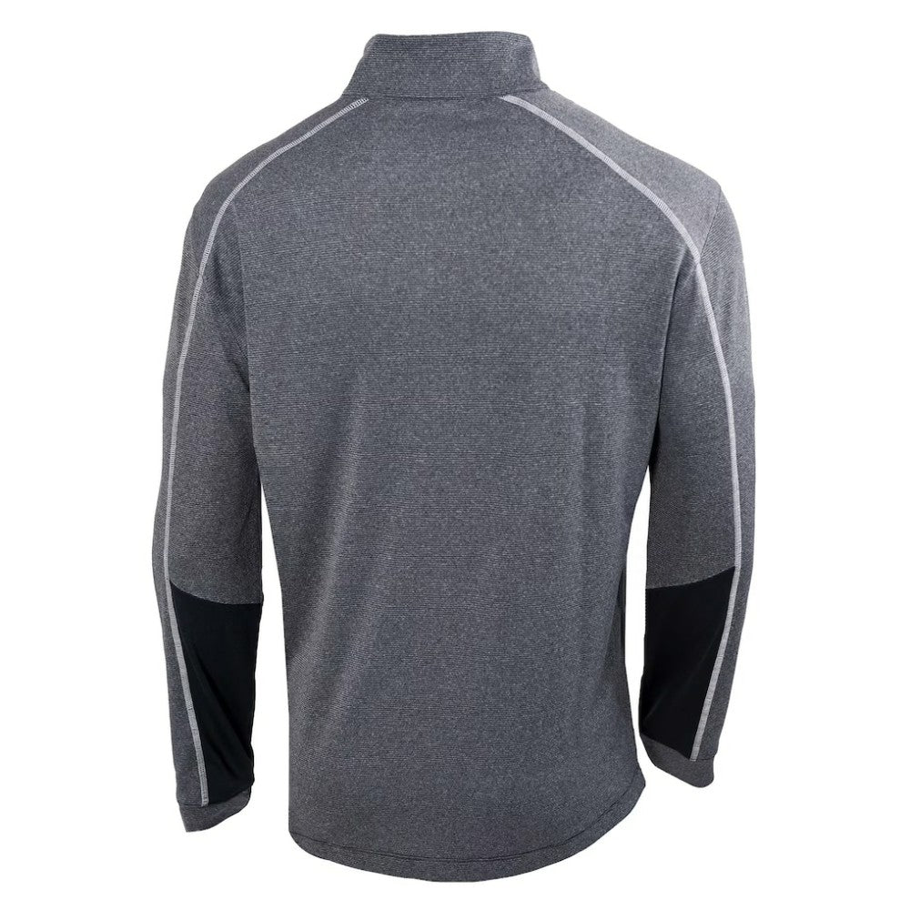 NHL Gray/Black Los Angeles Kings Columbia Omni-Wick Shotgun 2.0 Quarter-Zip Pullover Top