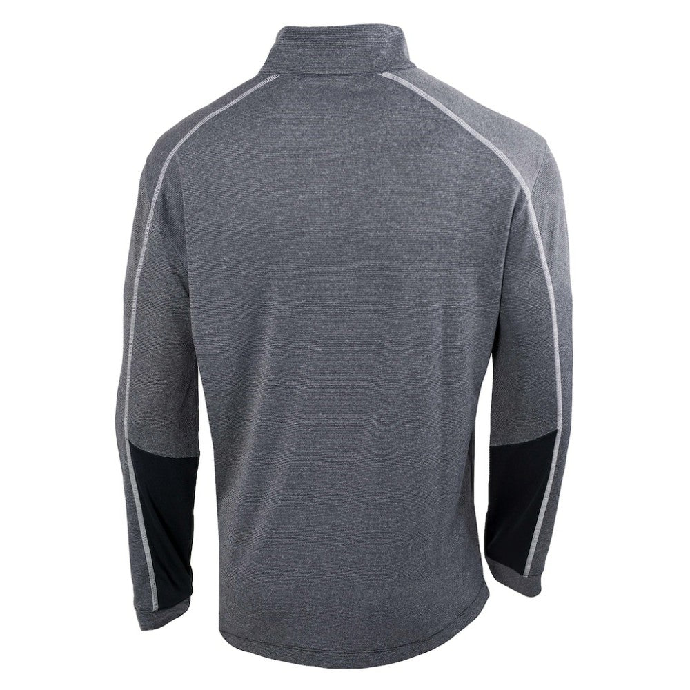 NHL Gray/Black San Jose Sharks Columbia Omni-Wick Shotgun 2.0 Quarter-Zip Pullover Top