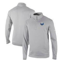 NHL Gray Buffalo Sabres Columbia Omni-Wick Wickhams Hills Half-Zip Pullover Top
