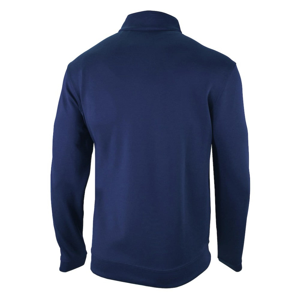 NHL Navy Florida Panthers Columbia Omni-Wick Wickhams Hills Half-Zip Pullover Top